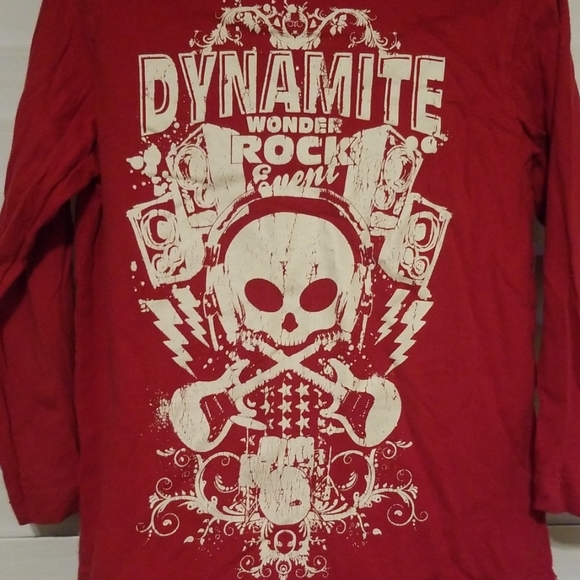 Boys Long Sleeve Rocker T-shirt - Picture 2 of 4